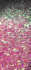 ГЛІТЕР СУХИЙ ГОЛОГРАФІЧНИЙ MIX CHUNKY GLITTER 10 g, фото 3