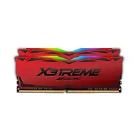 Оперативная память OCPC 16 GB (2x8GB) DDR4 3600 MHz X3 RGB (MMX3A2K16GD436C18RE) Red