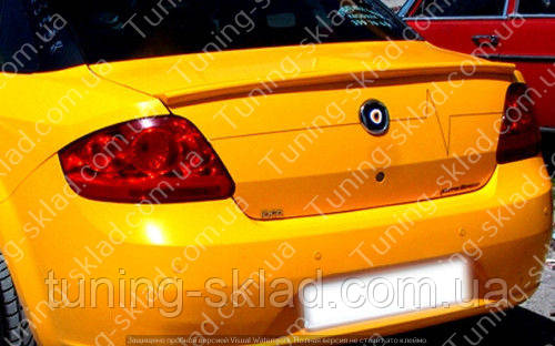 Спойлер на багажник Фіат Лінеа (задній спойлер Fiat Linea), фото 1