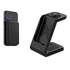 Зарядка Qi 3in1 Magnetic Wireless Charger with 5000mAh power bank XYJ W16 |Phone, Apple Watch, AirPods|, фото 8