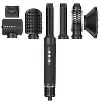 Мультистайлер Brillix Airwrap HS05 long, стайлер з 7 насадками Чорний, фото 11