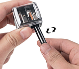 Стругачка для олівців подвійна, фото 2