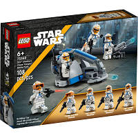 Конструктор LEGO Star Wars Клоны-пехотинцы Асоки 332-го батальона. Боевой набор 108 деталей (75359) - Вища