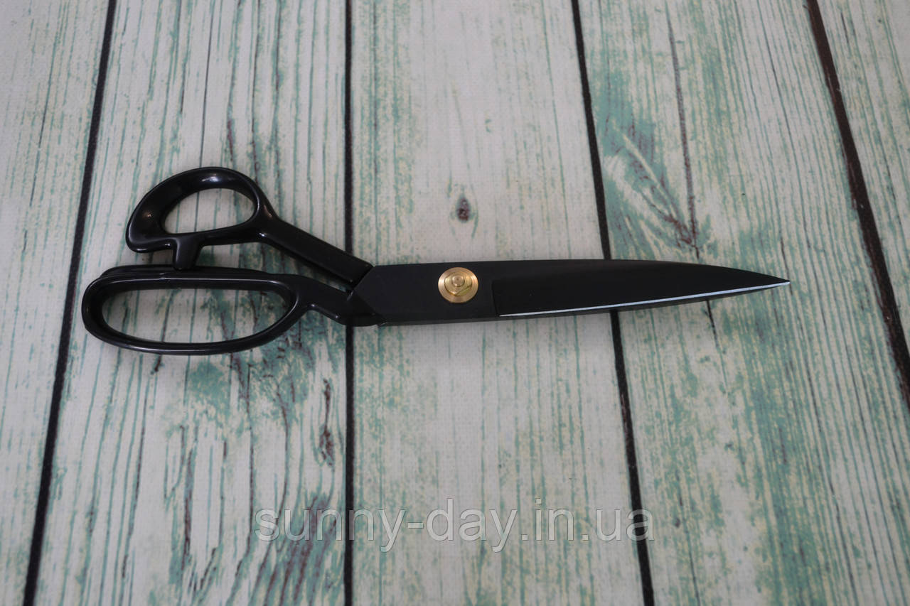 Ножиці кравецькі 11" покрита гумою ручка, фото 1