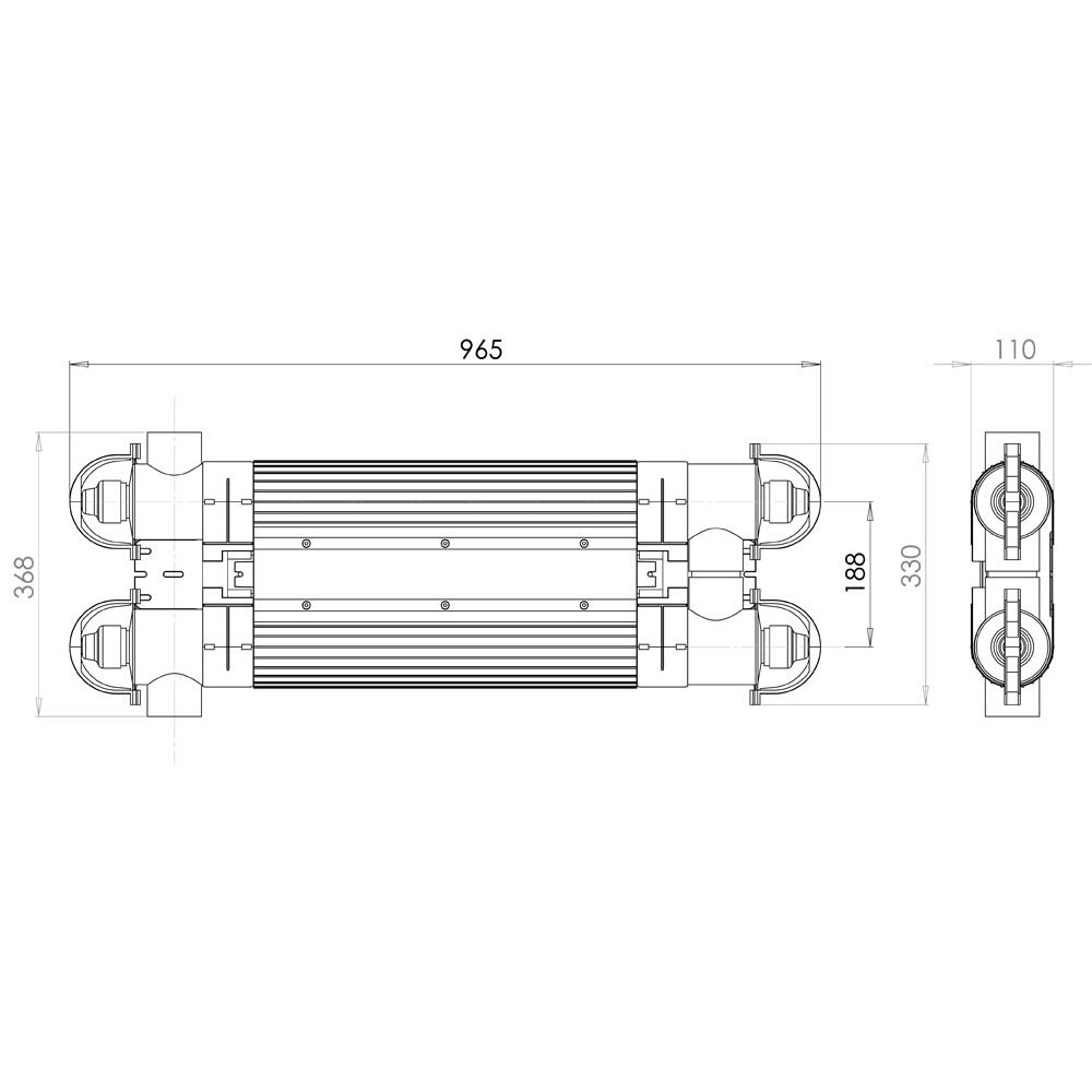 Ультрафиолетовая фотокаталитическая установка Elecro Quantum Q-130 - фото 3 - id-p340396205