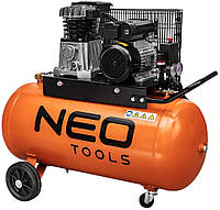Neo Tools Компрессор, 230В, 100л, 10 Бар, 280л/мин, 1500Вт, IP44
