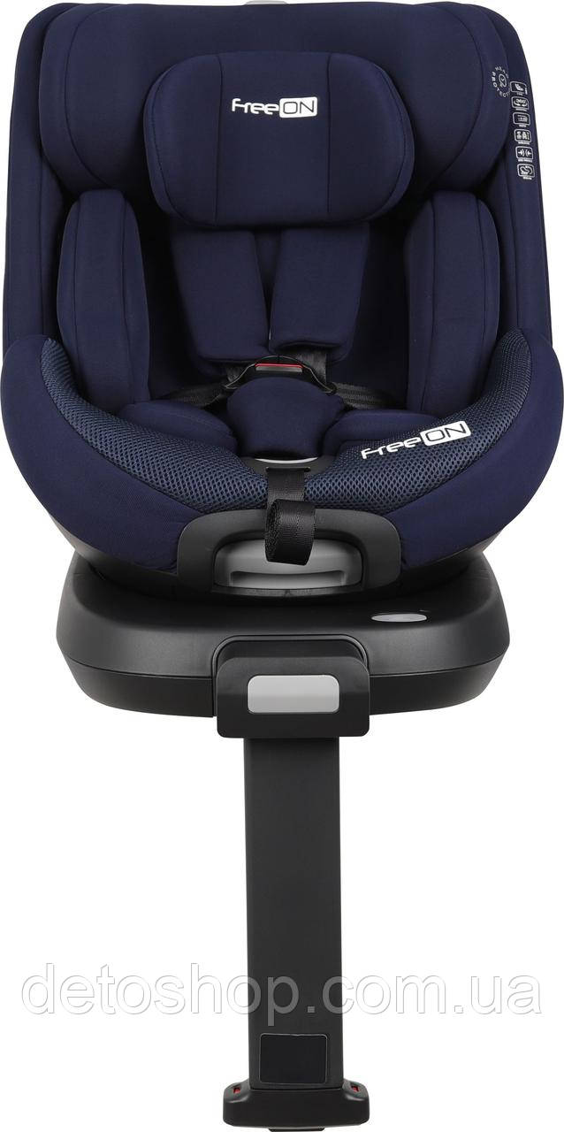 Автокрісло FreeON LOTUS поворотність 360° i-size 40-125 см, синій, фото 1