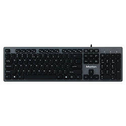 Клавіатура Meetion USB Standard Chocolate Ultrathin Keyboard K841 |RU/EN раскладки|