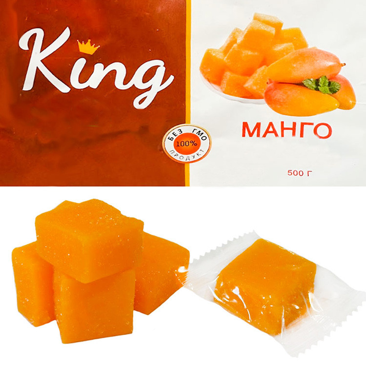 Купить Мармеладки зі смаком манго King 500 г, цена 200 ₴ — Prom.ua (ID ...