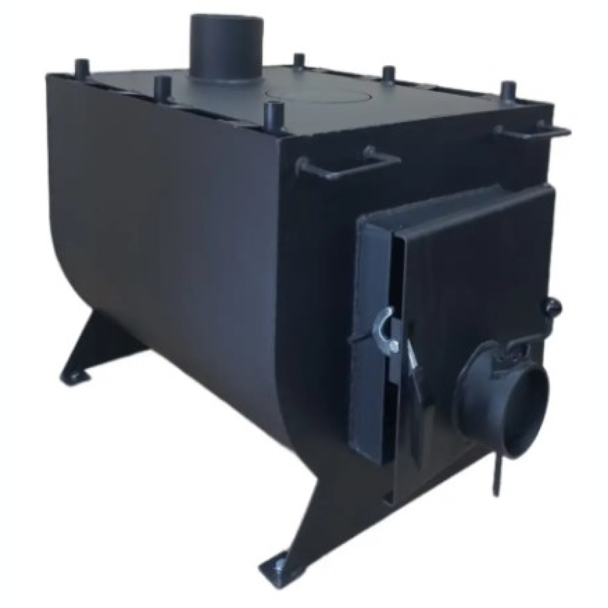 Піч буржуйка з варильною поверхнею на дровах до 80м² Vart-Б 6кВт(488х570х501мм), фото 1