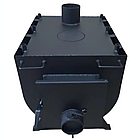 Піч буржуйка з варильною поверхнею на дровах до 80м² Vart-Б 6кВт(488х570х501мм), фото 3