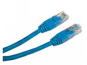 Патч-корд ATcom UTP Cat.5e RJ45 0.5 m Blue (210)