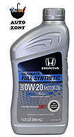 Моторное масло Honda HG Ultimate Full Synthetic 0W-20, 0.946л (087989137)