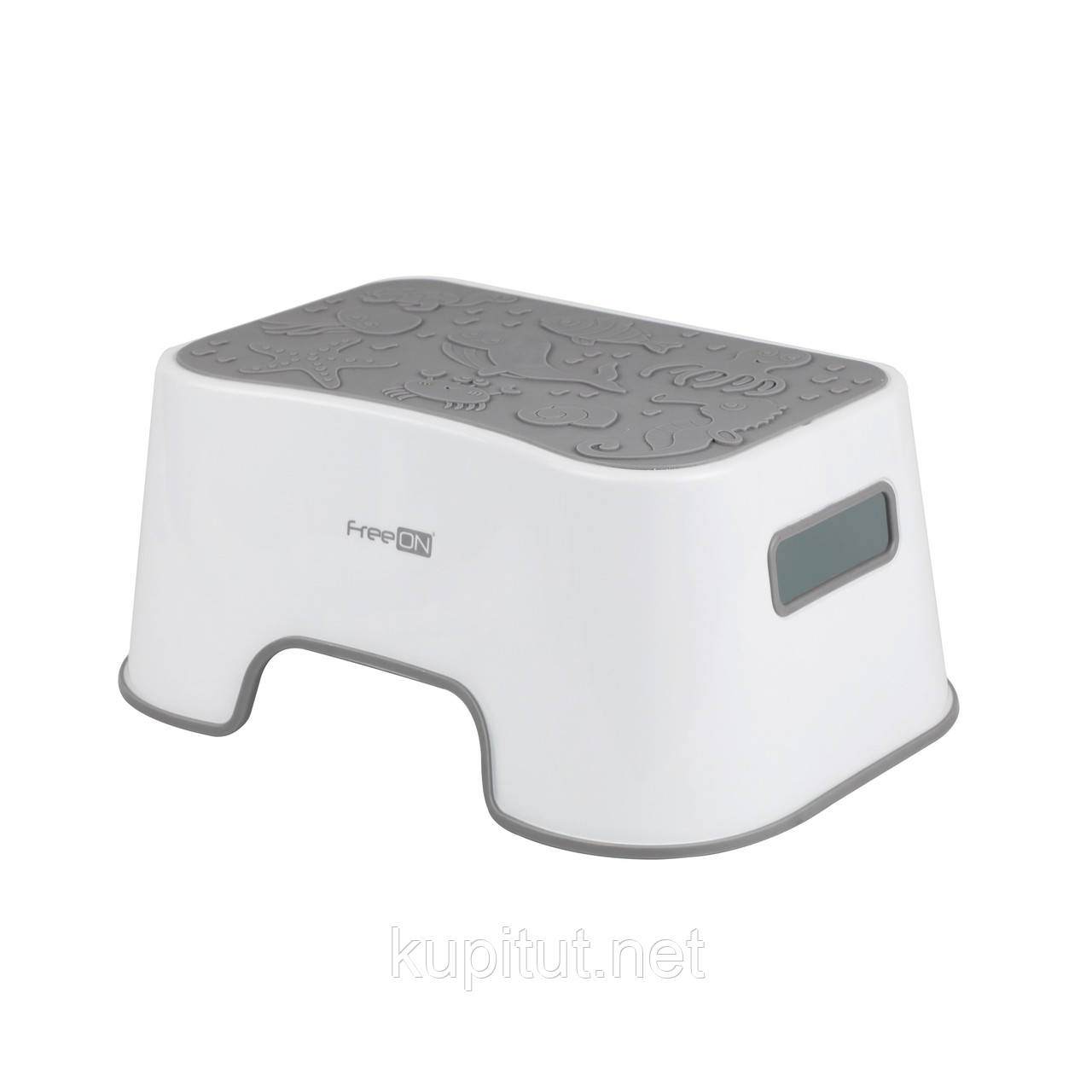Сходинки для дитини у ванну FreeON White-Grey, фото 1