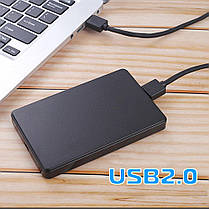 Зовнішня кишеня для HDD 2.5" SATA USB 2.0 Black (DC4344V2), фото 5