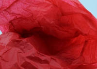 Тишью декоративная бумага, красная 1 лист (50*70 см)