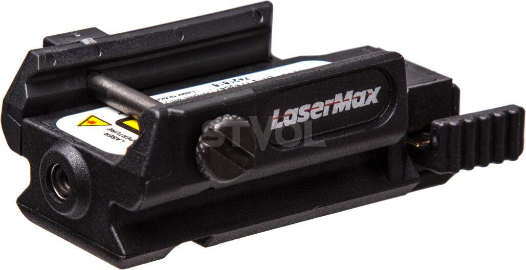 Лазерний цілевказівник LaserMax UNI-MAX карабін/пружень на Weaver/Picatinny (червоний)