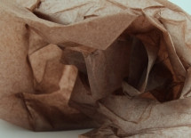 Тишею декоративний папір 1аркуш, шоколад (50*70 см)