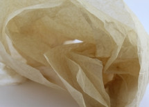 Тіш'ю декоративний папір, розмір 50*70 см карамель, фото 1