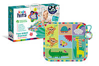 Килимок для малюків Kids Hits, KH06/005 тактильні елементи, дзеркало, яскраві стрічки, в коробці
