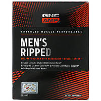 GNC, AMP, Men's Ripped Vitapak Program, мультивитамины для мужчин, для метаболизма и поддержки мышц, 30