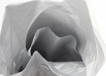 Тіш'ю декоративний папір сірий, розмір 50*70 см, фото 1