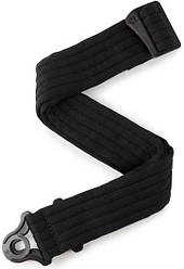 Ремінь гітарний D'Addario 50BAL01 Auto Lock Guitar Strap (Black Padded Stripes)