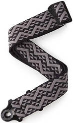 Ремінь гітарний D'Addario 50BAL03 Auto Lock Guitar Strap (Black Padded Geometric)