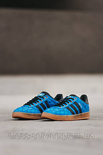 Adidas gazelle black blue outlet