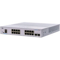 Коммутатор сетевой Cisco CBS250-16T-2G-EU