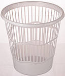 Корзина для сміття біла
