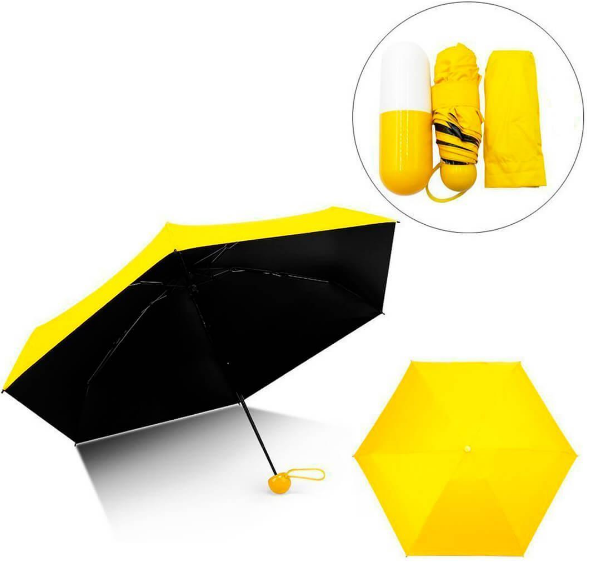 Зонт маленький автоматический от дождя для девочки,Надежный красивый зонт женский,Зонт женский хороший голубой - фото 6 - id-p1944452133