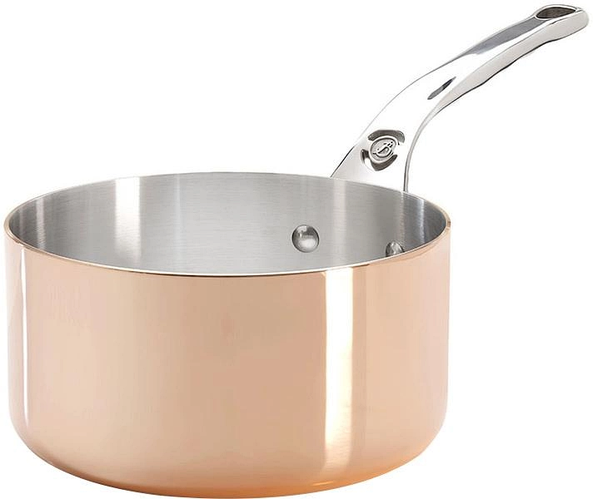 Сотейник индукционный de Buyer Prima Matera 20 см/3,3 л медный (6206.20 ...