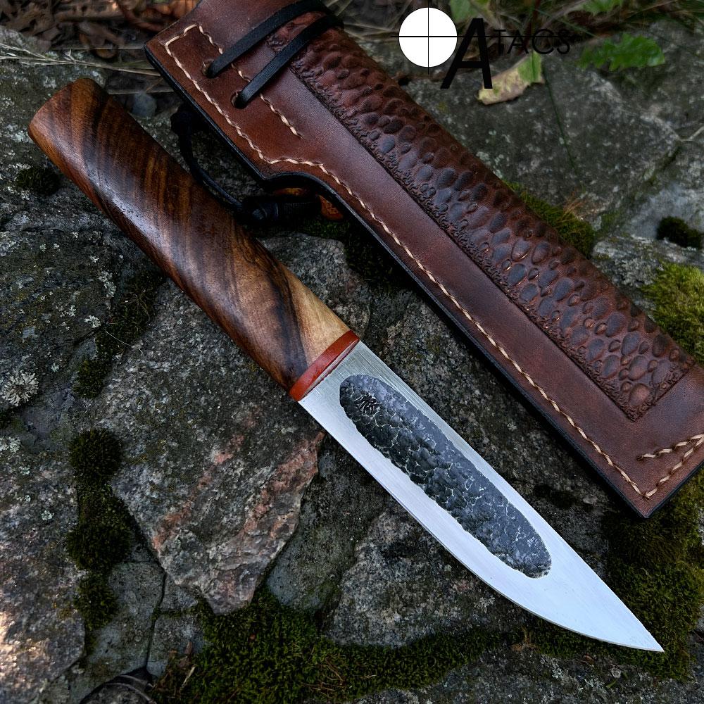 Ніж ручної роботи "Якут-343" + ексклюзивний чохол з натуральної шкіри