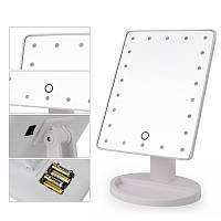 Настільне дзеркало для макіяжу Magic Makeup Mirror з LED підсвічуванням 22 led