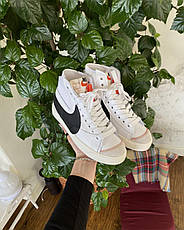Чоловічі кросівки Nike Blazer Mid 77 Jumbo White Black DD3111-100, фото 5