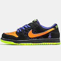 Кроссовки женские и мужские Nike SB Dunk Low Night of Mischief Hallow / кеды Найк СБ Данк черные