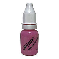Краска для аэрографа OPHIR розовая 10 мл