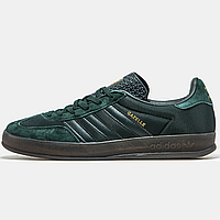 Кроссовки мужские Adidas Gazelle green / кеды Адидас Газели зеленые