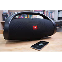 Колонка Jbl boombox 34 см колонка джбл портативна блютуз-переносниця джибіль чорна велика колонка жбл джбл