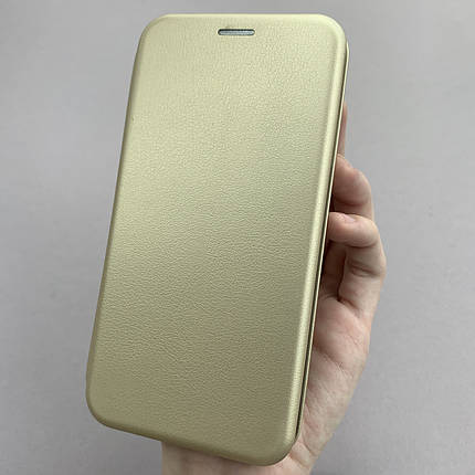 Чохол-книга для Samsung Galaxy A52s книжка з підставкою на телефон самсунг а52с золота stn, фото 1