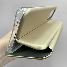 Чохол-книга для Samsung Galaxy A52s книжка з підставкою на телефон самсунг а52с золота stn, фото 4