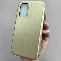 Чохол-книга для Samsung Galaxy A52s книжка з підставкою на телефон самсунг а52с золота stn, фото 2