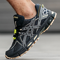 Кроссовки мужские Asics Gel-Kayano 8 Dark Grey / Асикс гель каяно 8 темно-серые