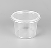 Супник з кришкою для холодних та гарячих страв прозорий 500 мл 25 шт - 1