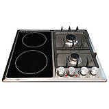 Плита комбінована газово-електрична варильна поверхня Luxor SH 68 SS Німеччина, фото 3