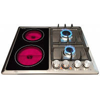 Плита комбінована газово-електрична варильна поверхня Luxor SH 68 SS Німеччина