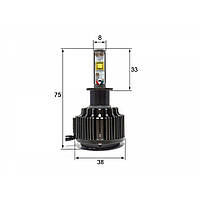 Светодиодная лампа Sho-Me H3 6000K 30W LED G1.1 (2 шт)