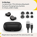 Бездротові Bluetooth навушники Jabra Elite 7 вакуумні (Чорний), фото 5