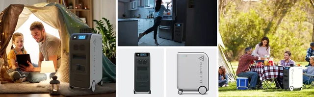 BLUETTI EP500 Solar Power Station BLUETTI EP500 Solar Power Station